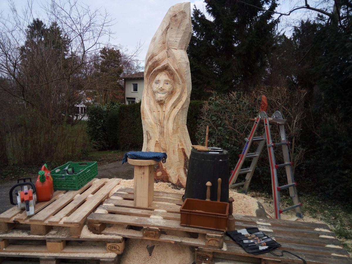Werkzeuge und Skulptur