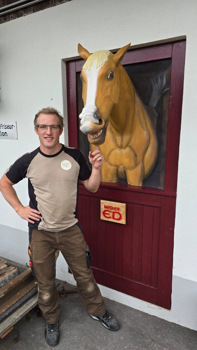 Schnitzer mit dem Pferdekopf