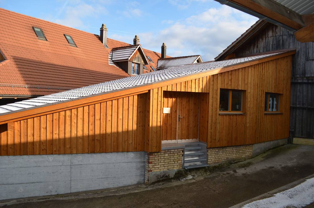 Neues Obergeschoss in Holzbauweise